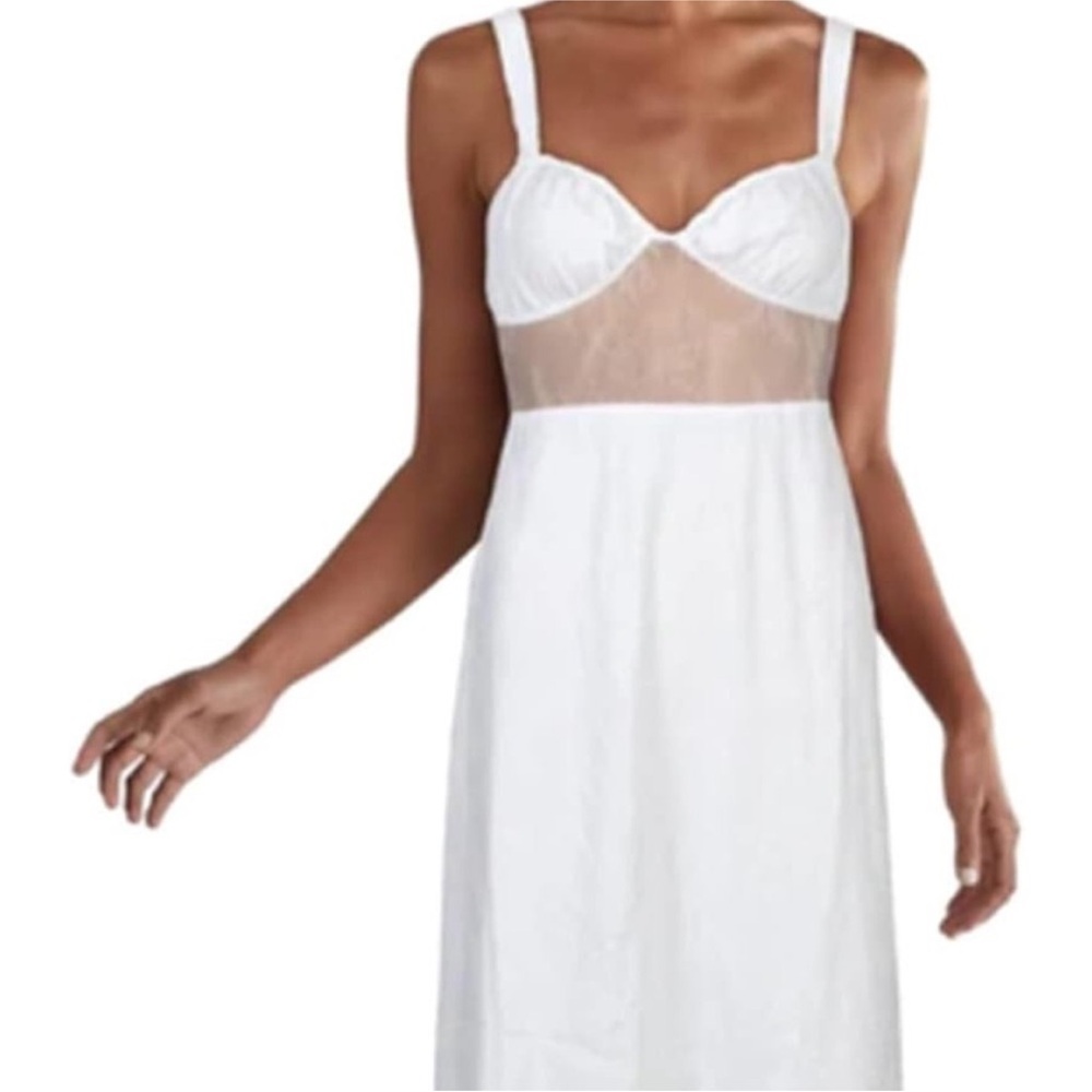 Danielle Bernstein Womens Lace Sheer Midi Dress - Picture 11 of 16
